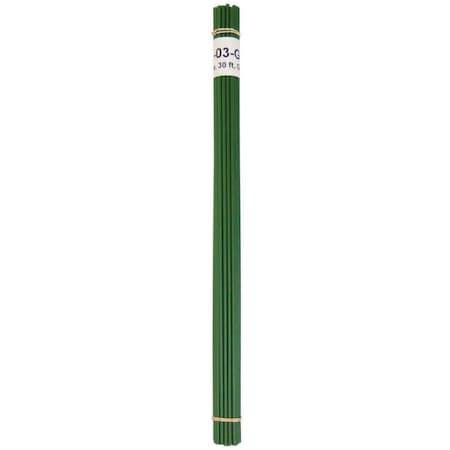 Polyvance High Density Polyethylene HDPE Rod, 1/8in diameter, 30 ft., Green R12-01-03-GN